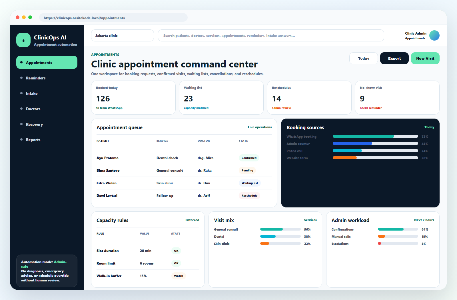 Screenshots preview
