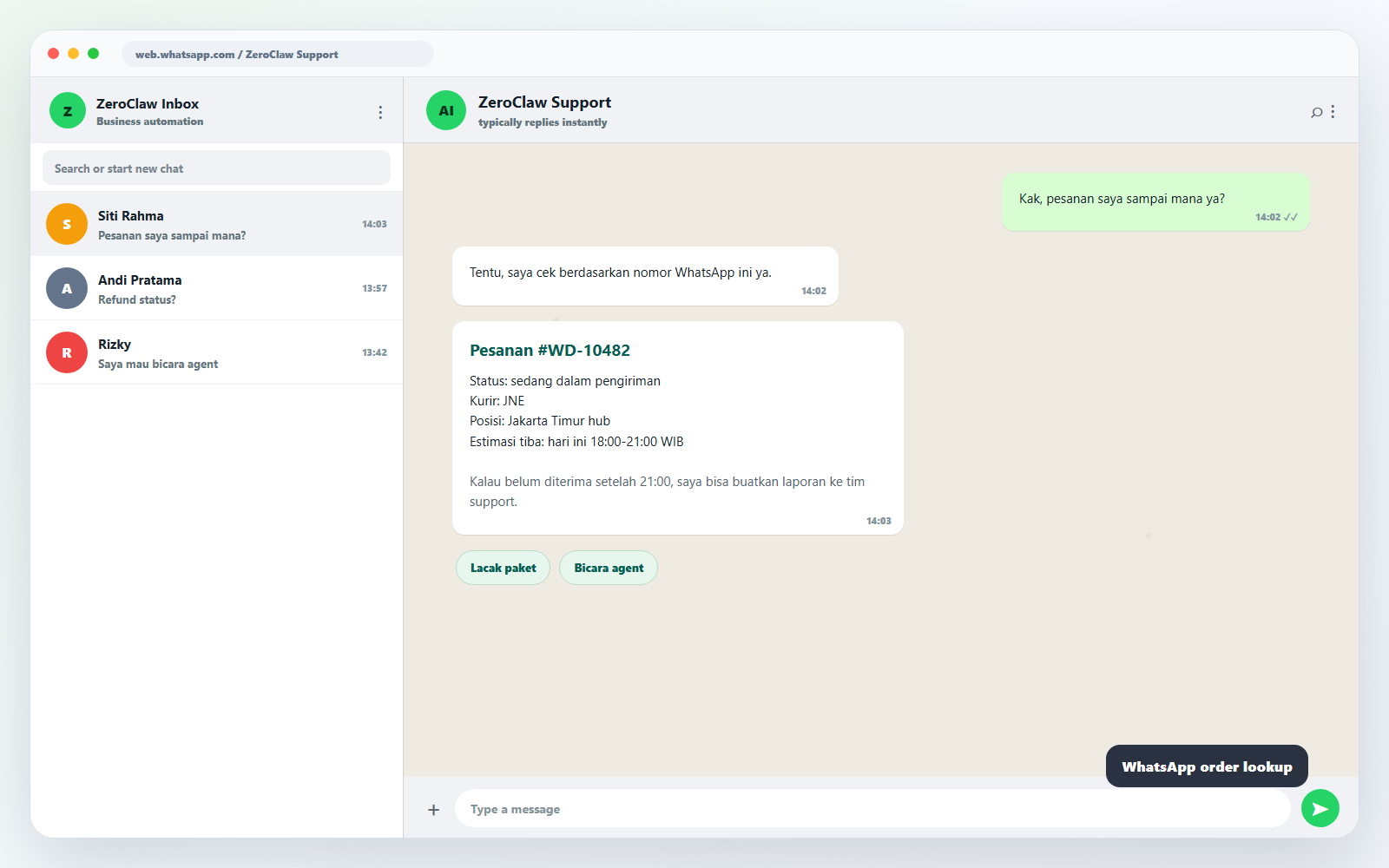 Screenshots preview